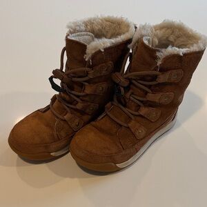 Sorel kids winter boots. Size 11 toddler. Waterproof. Fur lined.
